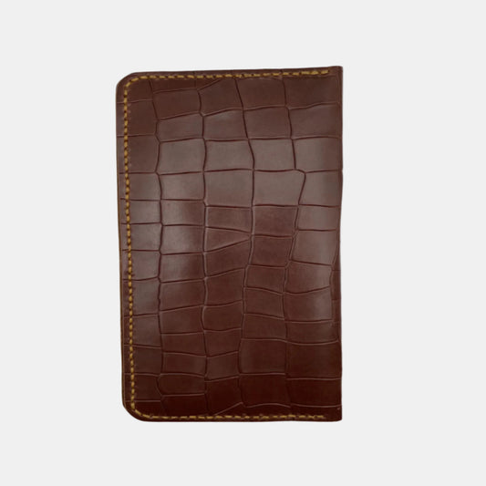 MAJESTICCHESTNUT_NAWALHANDCRAFTEDCROCODILELEATHERLONGWALLET