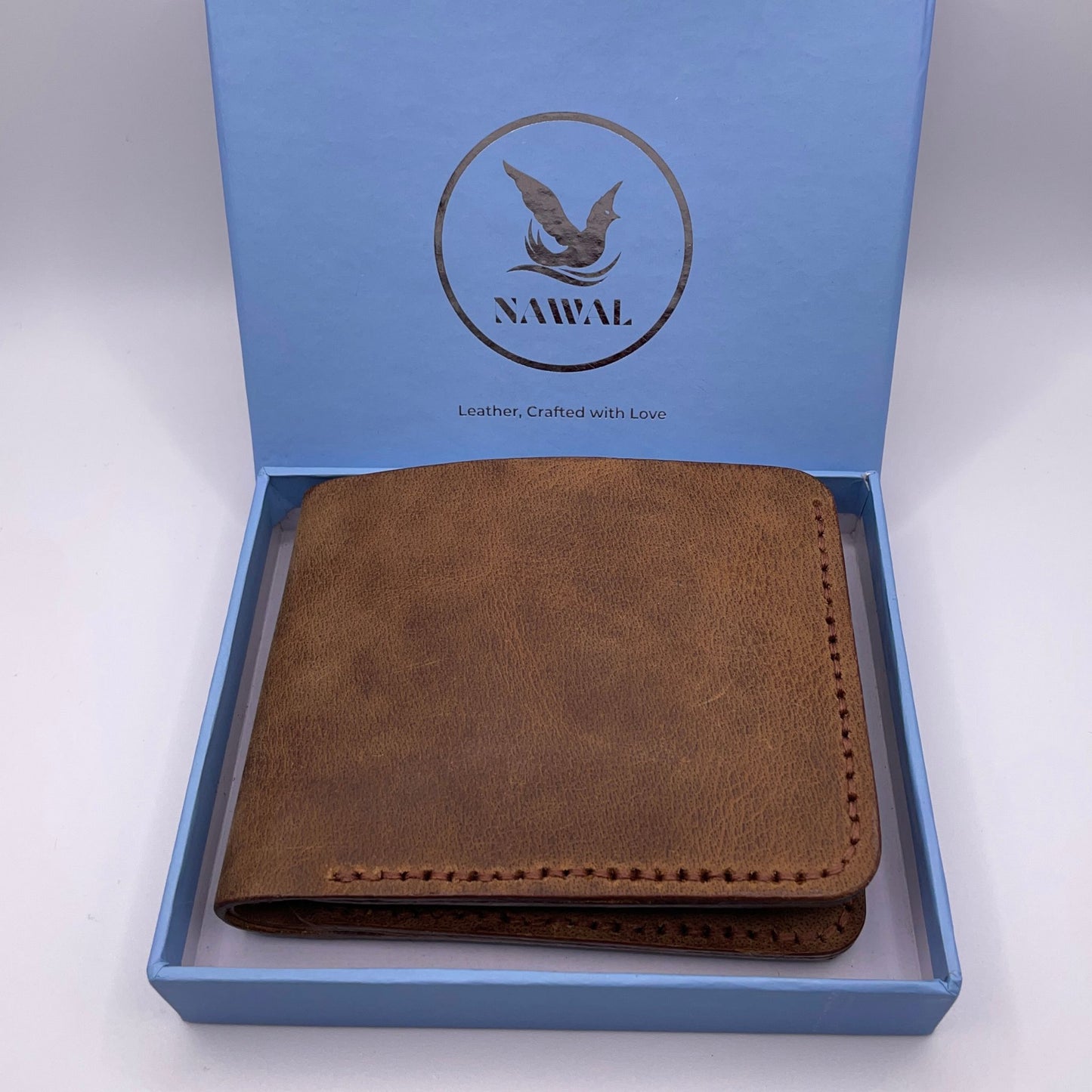 REGALCAMEL_NAWALHANDCRAFTEDBUFFALOLEATHERWALLETWITHVINTAGEFINISH
