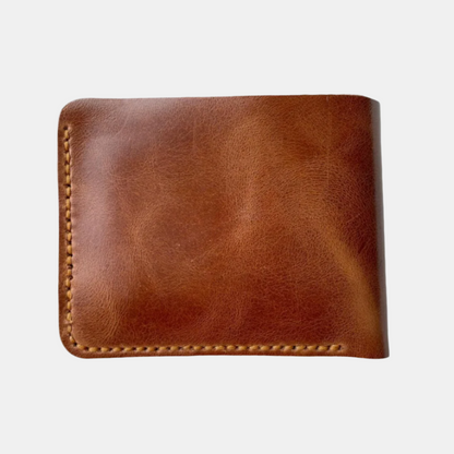 GRAND AMBER – NAWAL CAMEL BROWN BIFOLD WALLET