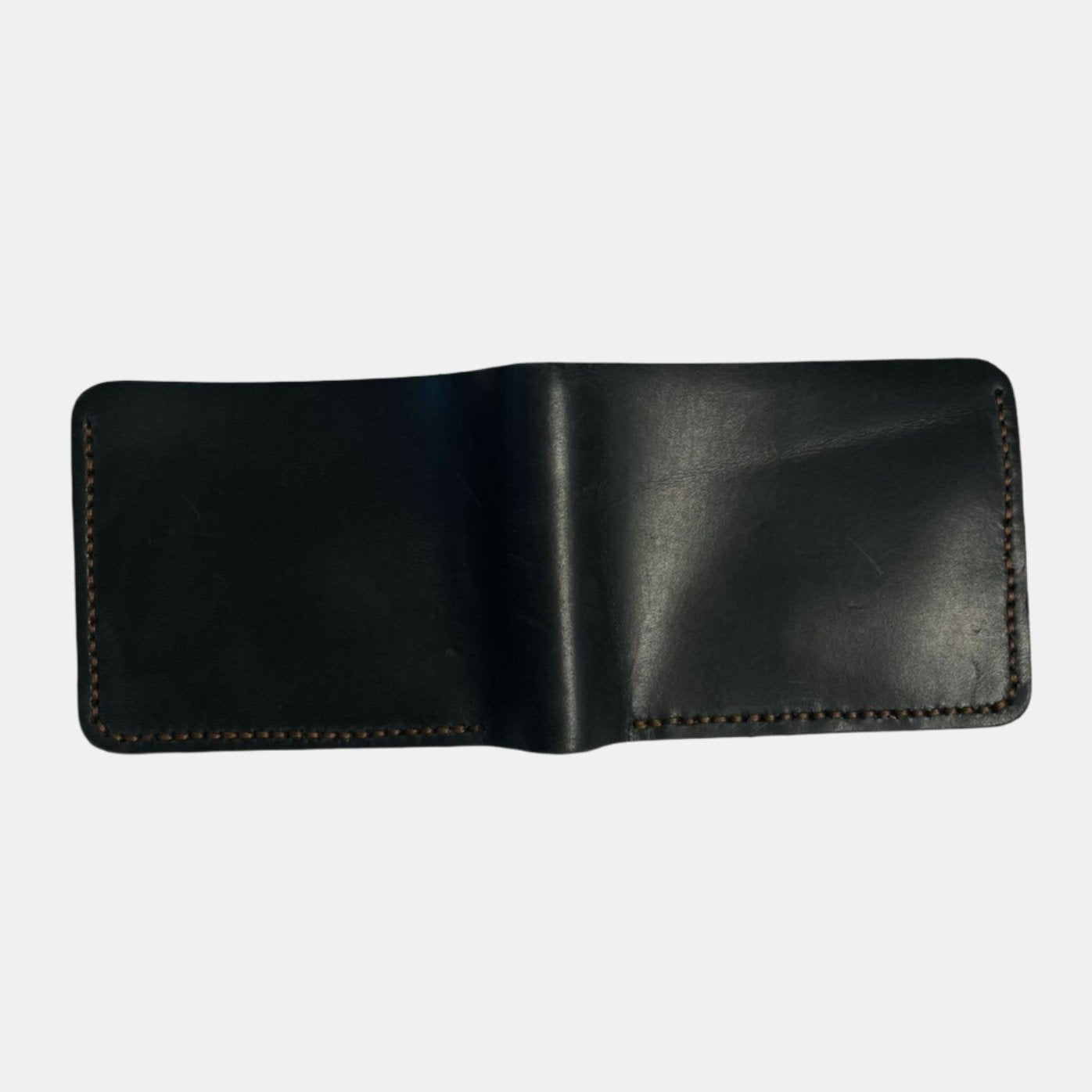 ROYAL EBONY – NAWAL BLACK BIFOLD LEATHER WALLET
