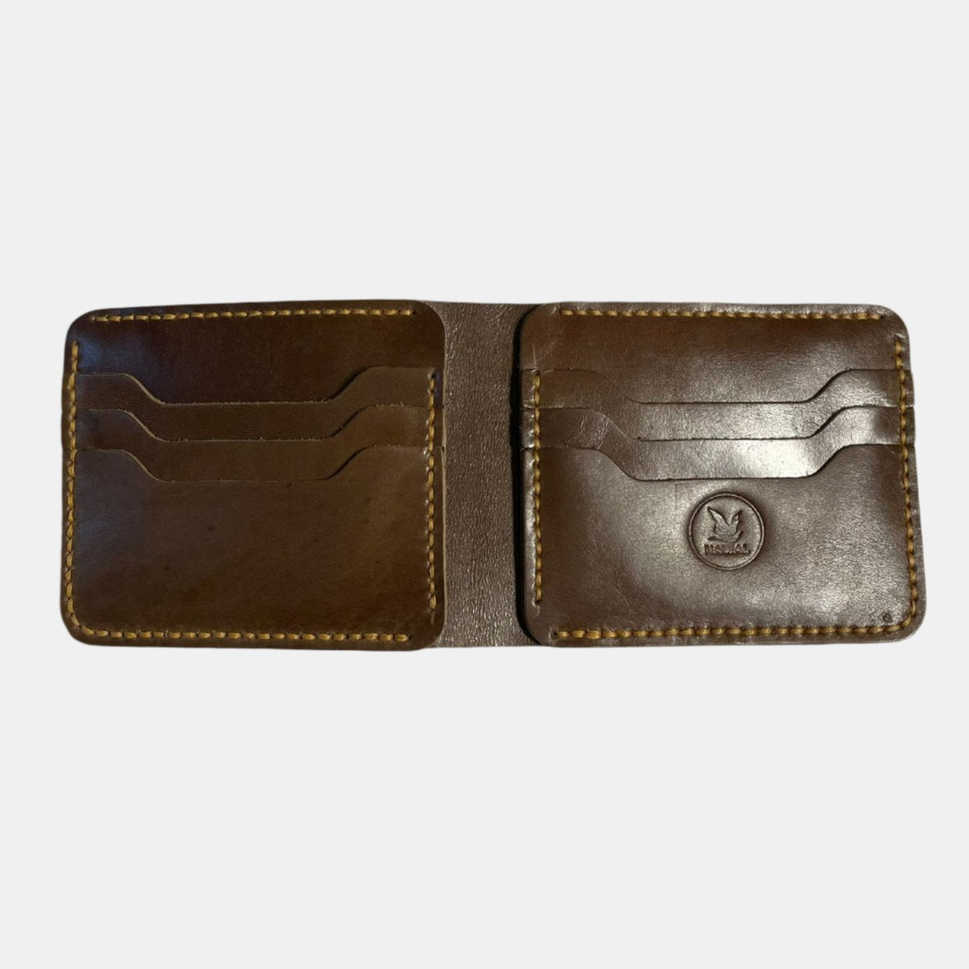 NOBLE ESPRESSO – NAWAL DARK BROWN BIFOLD WALLET
