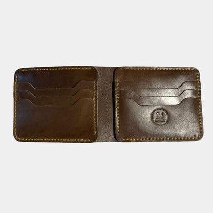 NOBLE ESPRESSO – NAWAL DARK BROWN BIFOLD WALLET
