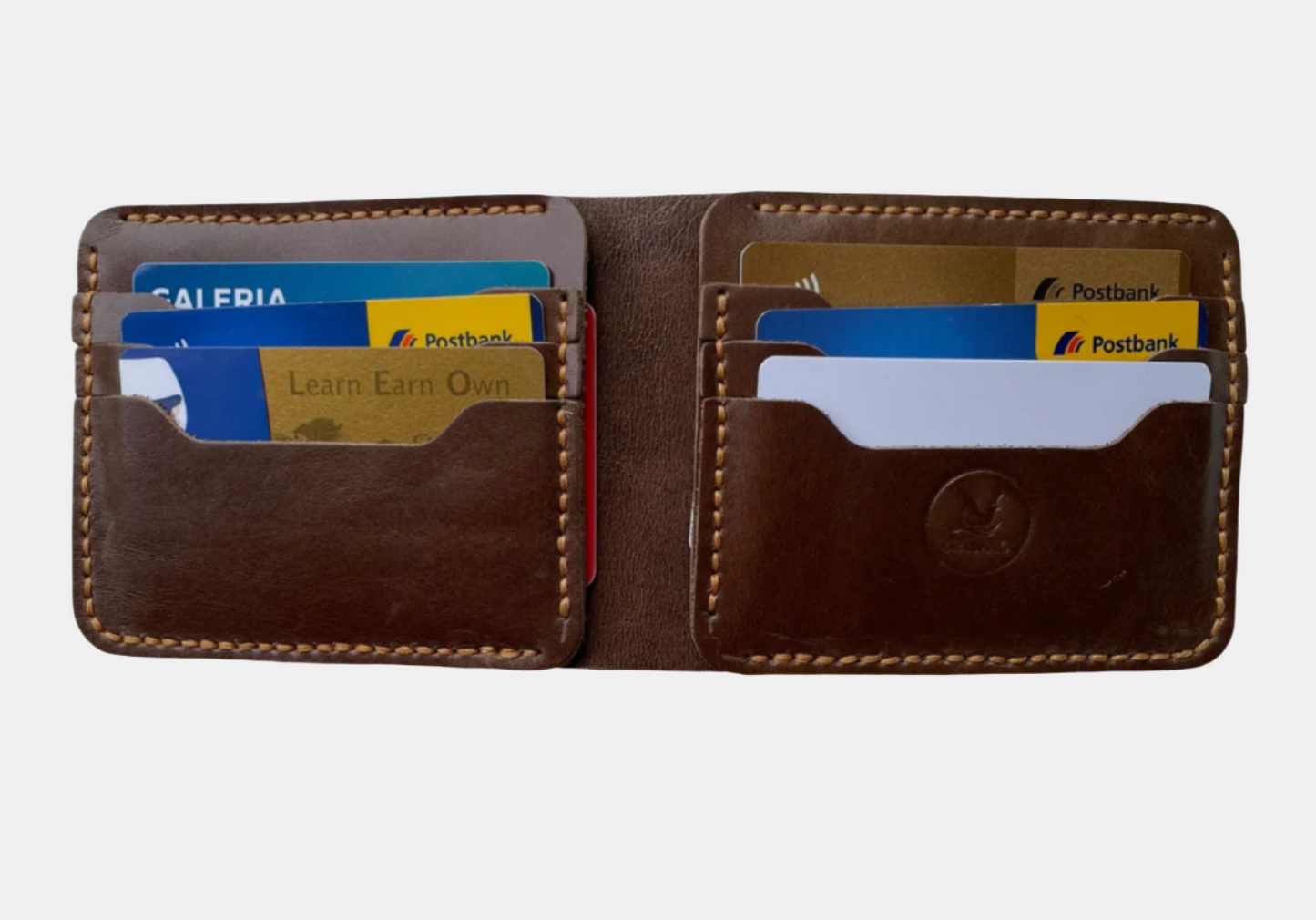 NOBLE ESPRESSO – NAWAL DARK BROWN BIFOLD WALLET